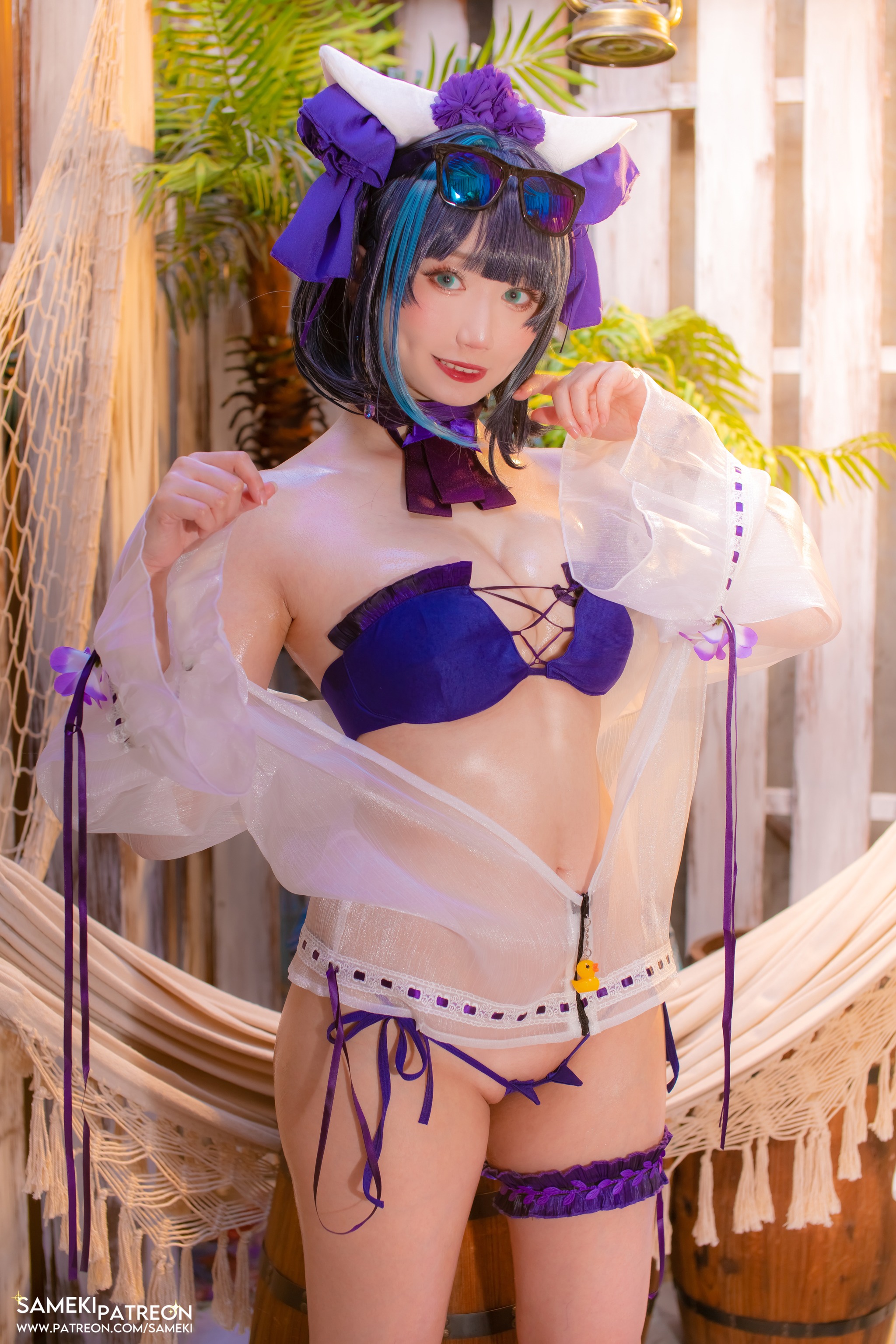 Sameki – NO.005 主播女孩重度依赖-超天酱[37P]-XikXak